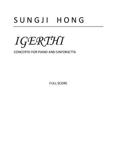 Igerthi (Full Score with Parts)