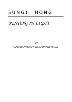 Resting in Light (Full Score with Parts)